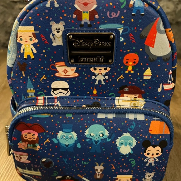 Disney Loungefly backpack and wallet